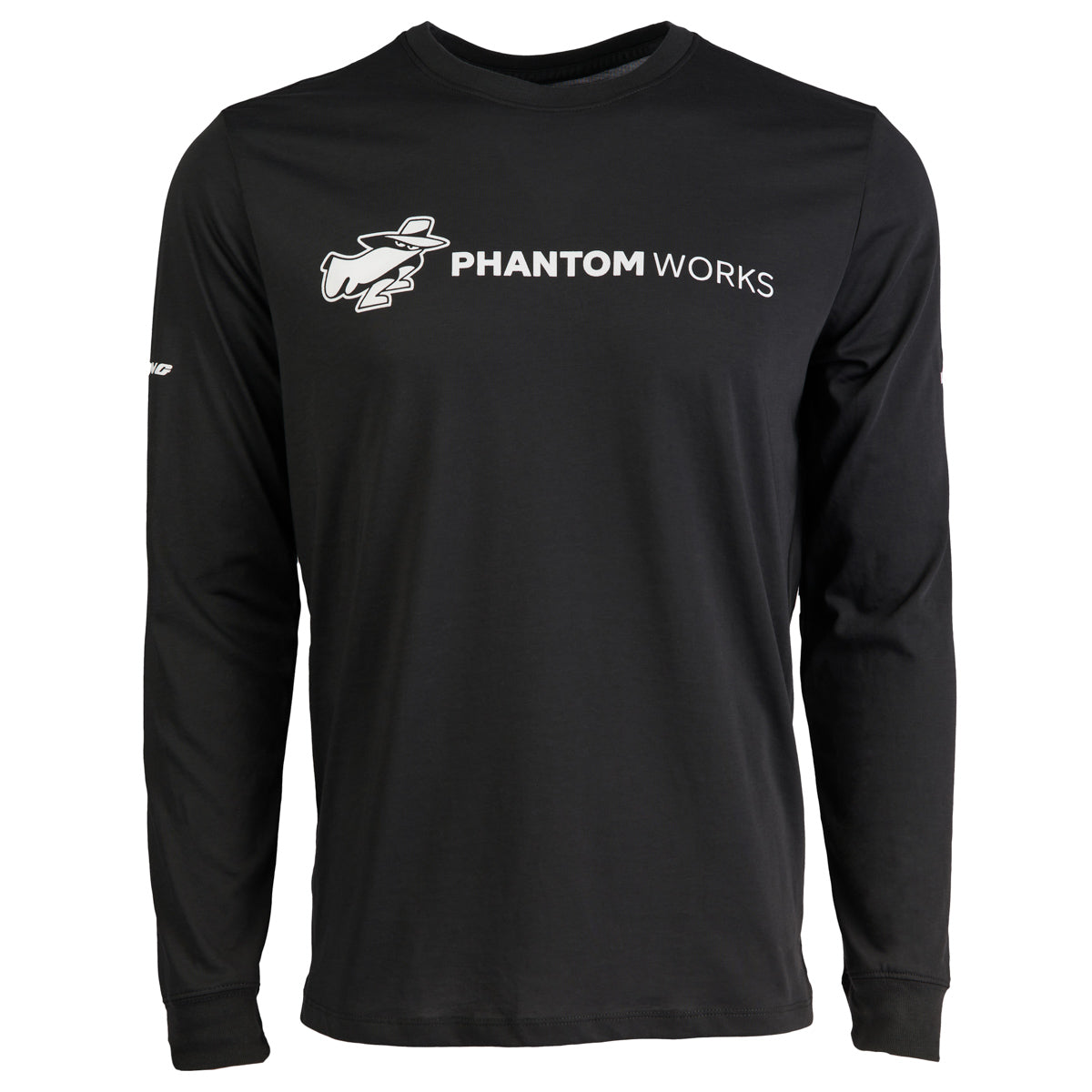 Nike Boeing Phantom Works Unisex Dri-Fit Long Sleeve T-Shirt in Anthracite