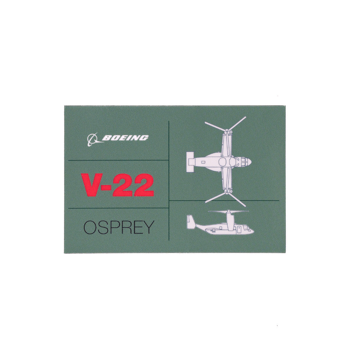 Boeing V-22 Osprey Tech Line Sticker