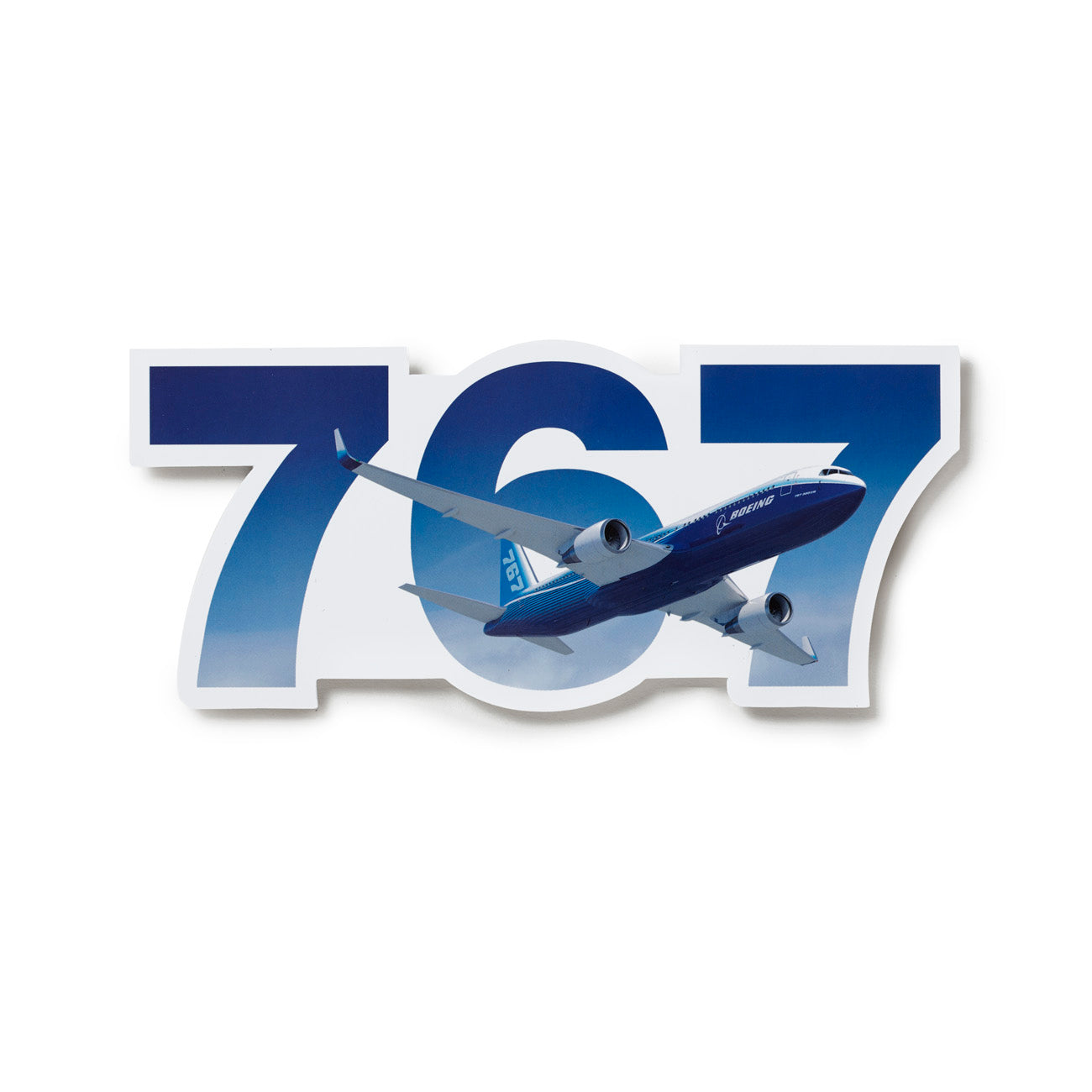 Boeing 767 Sticker (2523124203642)